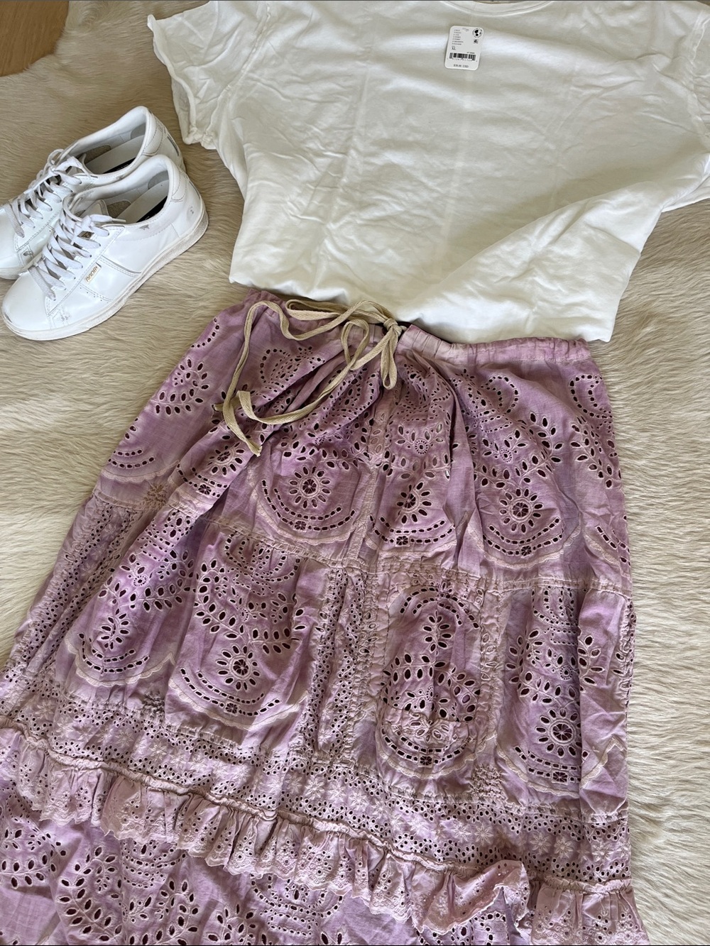Magnolia  Pearl Ruffle Midi Skirt - Picture 5 of 9
